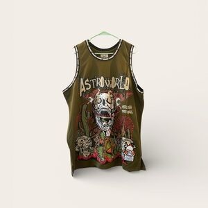 Astroworld Men's Graphic Jersey - Green